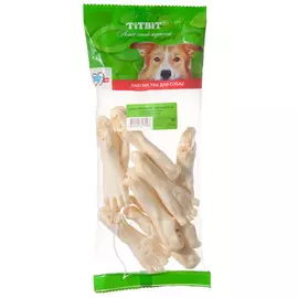 Лакомство TITBIT Лапки кроличьи большие XL 100 г