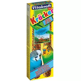 Лакомство VITAKRAFT Крекеры для волнистых попугаев при линьке 60