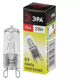 Лампа галогенная ЭРА G9-JCD-40-230V-Cl
