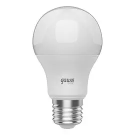 Лампа Gauss Basic A60 11,5W 1090lm 4100K E27 LED, 10 шт