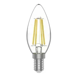 Лампа Gauss Basic Filament Свеча 4,5W 400lm 2700К Е14 LED