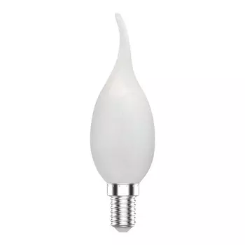Лампа Gauss Basic Filament Свеча на ветру 6,5W 480lm 2700К Е14 milky LED 1/10/50