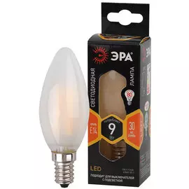 Лампа Эра филаментная F-LED B35-9W-827-E14 FROST