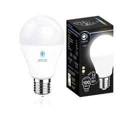 Лампа матовая Ambrella light led a60-pr 12w e27 4200k /100w/