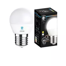 Лампа матовая Ambrella light led b45-pr 6w e27 4200k /60w/