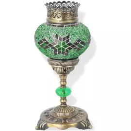 Лампа настольная Exotic мозайка 02539-s зеленая