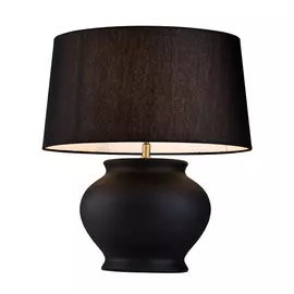 Лампа настольная Lucia tucci черная 42х38