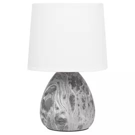 Лампа настольная Rivoli Damaris 7037-501, черно-белый