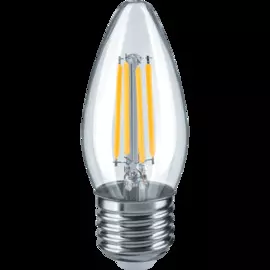 Лампа Navigator led filament свеча с35 6 вт т е27