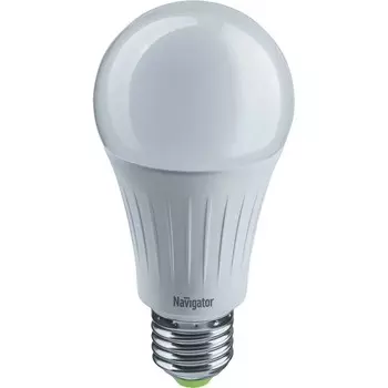 Лампа Navigator LED груша а60 12 вт холодная е27 3stepdim