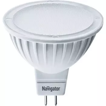 Лампа Navigator LED mr16 7вт gu5.3 холодная Димм.