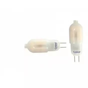 Лампа пластик матовая General Glden-g4-3-m-12-2700