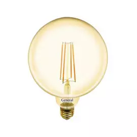 Лампа пр. Glden-g125s-8-230-e27-2700 зол General