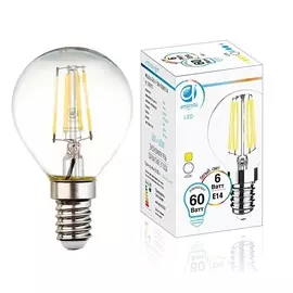 Лампа прозрачная Ambrella light fil led g45-f 6w e14 4200k