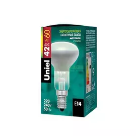 Лампочка галогеновая UNIEL HCL-42/FR/E14 REFLECTOR