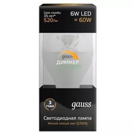Лампочка Gauss (105201106-D)