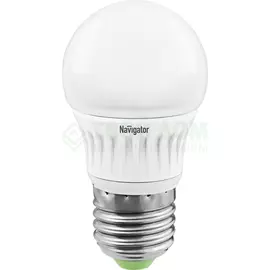 Лампочка Navigator Лампа nll-g45-5-230-2.7k-e27-d