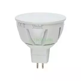 Лампочка Uniel LED-JCDR-5W/NW/GU53/FR/DIM