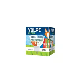 Лампочка Volpe LED-JCDR-5W/NW/GU5.3/O КАРТОН