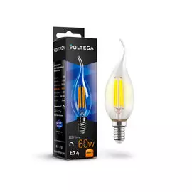 Лампочка Voltega Candle dim Е14 6W 2800К