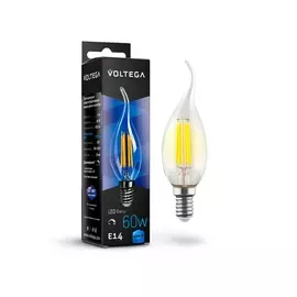 Лампочка Voltega Candle dim Е14 6W 4000К