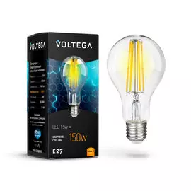 Лампочка Voltega General purpose bulb Е27 15W 2800К