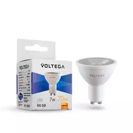 Лампочка Voltega Sofit Lens GU10 7W 2800К