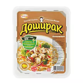 Лапша быстрого приготовления Доширак со вкусом грибов 90 г