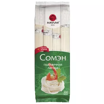 Лапша Mayumi Сомэн пшеничная, 300 г