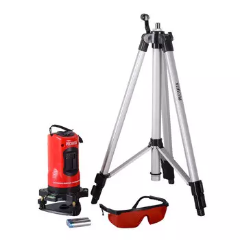 Лазерный уровень Ресанта ПЛ-2ШК в кейсе со штативом