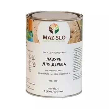 Лазурь для дерева MAZ-SLO фундук 1л