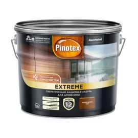 Лазурь для дерева Pinotex extreme тиковое дерево 9л