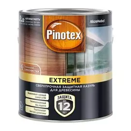 Лазурь для дерева Pinotex extreme тиковое дерево 2.5л
