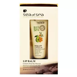 Лечебный бальзам для губ Sea of Spa с активными компонентами Мертвого моря 12 мл