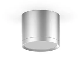 LED светильник накладной с рассеивателем HD020 10W (хром сатин) 4100K 88х75,720лм, 1/30