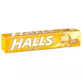 Леденцы Halls Мед и лимон, 25 г