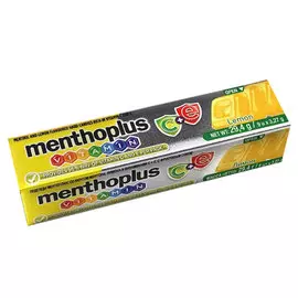 Леденцы Menthoplus Vitamin C+E с лимонным вкусом 29,4 г