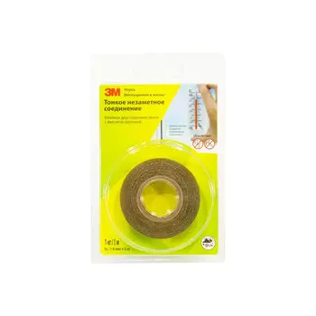 Лента клейкая двусторонняя 3M 9мм Х 5 м