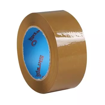 Лента клейкая упаковочная темная Skreps 48 мм х 132 м