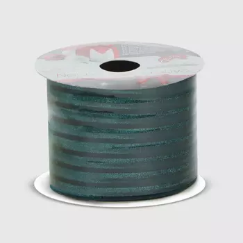 Лента подарочная Due Esse Christmas зеленая 270 см