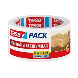 Лента упак проч бесш прозрачная Tesa 66:50