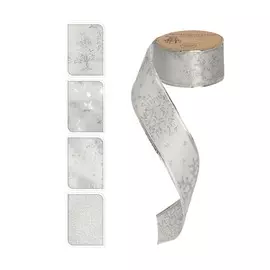 Лента упаковочная Koopman NY 38x2700 мм серебро в ассортименте