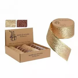 Лента упаковочная Koopman NY 38x2700 мм шампань/коричневый в ассортименте