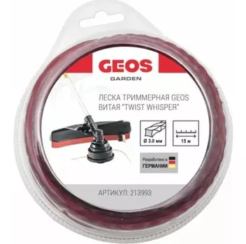 Леска витая Geos twist whisper 3.0мм 15м