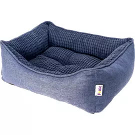 Лежак для животных Foxie Colour 60x50x18 см синий