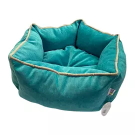 Лежак для животных Foxie Colour Звезда 51х51х22см бирюзовый