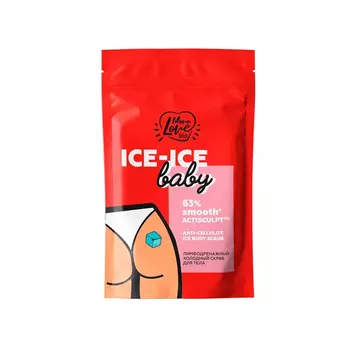 Лимфодренажный холодный кофе скраб Monolove Bio Ice-ice baby дойпак 200 гр