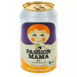 Лимонад Mama Lemonades bio маракуйя, 330 мл