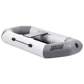 Лодка Тонар «Бриз» 190, с гребками бело-серый