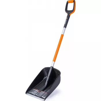 Лопата для уборки снега Daewoo чёрная с оранжевым 45х36 см (DAST 40)